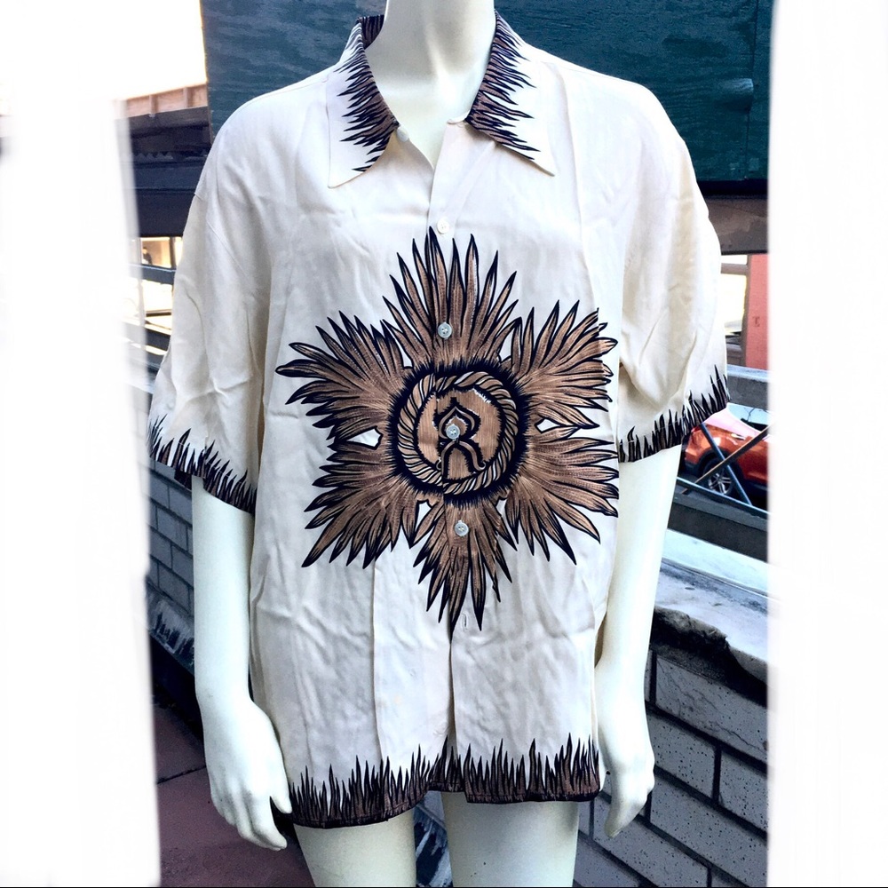 Le Garage Paris Vintage Men’s Print Top